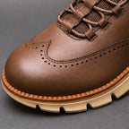 Brentwood Brogue Sneaker - Espresso Brown - wingtip sneaker - Brondals - Image 3