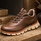Brentwood Brogue Sneaker - Espresso Brown - men's sneakers - Brondals - Image 2