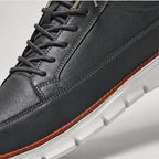 Brigham Court Leather Sneaker - Charcoal - Sneakers - Brondals - Image 1