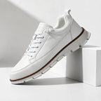Brigham Court Leather Sneaker - White - leather sneaker - Brondals - Image 3