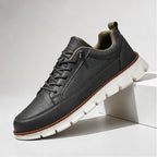 Brigham Court Leather Sneaker - Charcoal - genuine leather - Brondals - Image 4