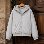 Bronte Women's Fleece-Lined Zip Jacket - Light Gray - Department: Women - Brondals - Image 3