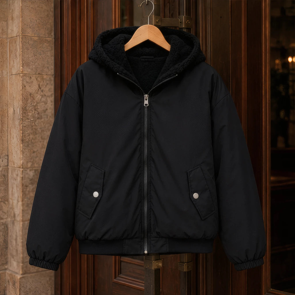 Bronte Women's Fleece-Lined Zip Jacket - Black - Department: Women - Brondals - Image 3