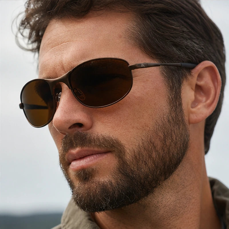 Ridgeline Polarized Sport Sunglasses - Bronze - sport sunglasses - Brondals - Image 3