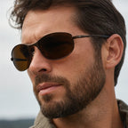 Ridgeline Polarized Sport Sunglasses - Bronze - sport sunglasses - Brondals - Image 3