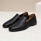 Burton Polished Leather Loafers - Black - men's loafers - Brondals - Image 2