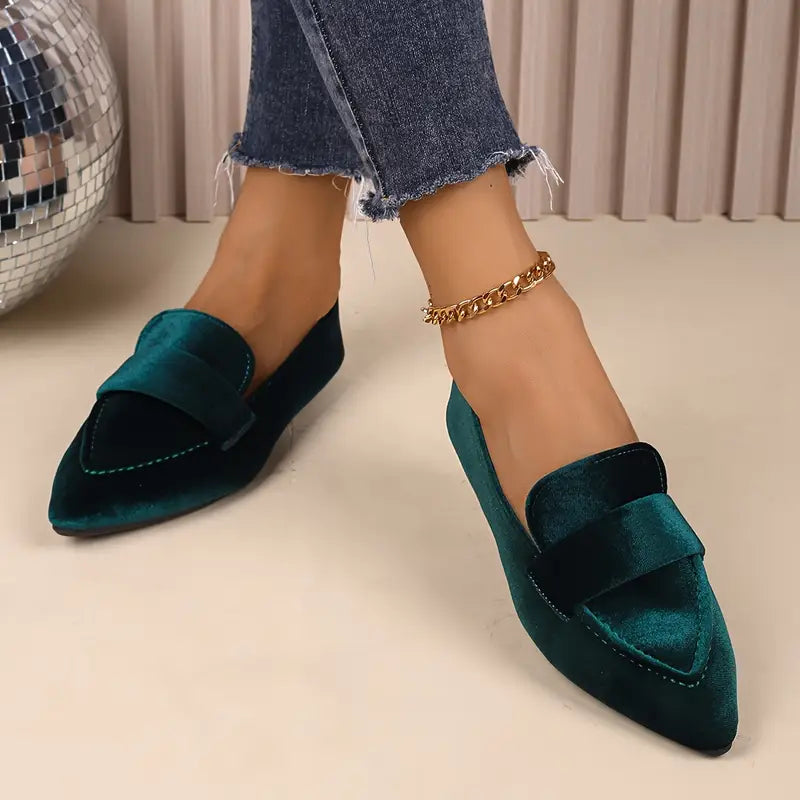 Mocasín de terciopelo veneciano