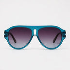 Capella Shades - Blue Leopard - sunglasses - Brondals - Image 2