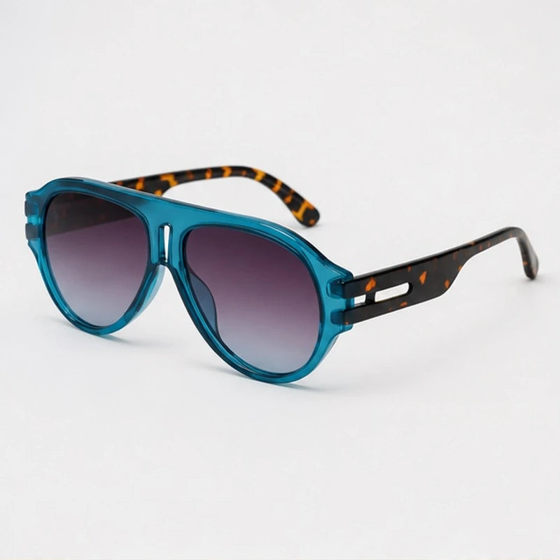 Capella Shades - Blue Leopard - Sunglasses - Brondals - Image 1