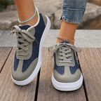 Capri Denim Low-Top Sneaker - Taupe Gray - low-top sneakers - Brondals - Image 4