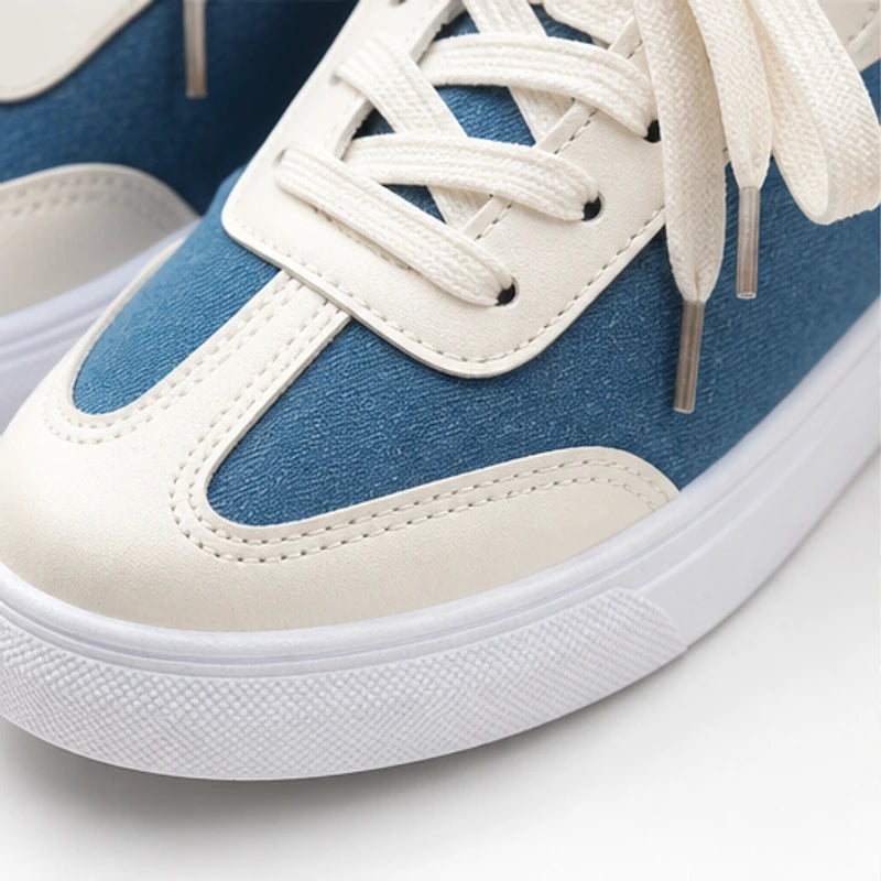 Capri Denim Low-Top Sneaker - Off White - women's sneakers - Brondals - Image 2