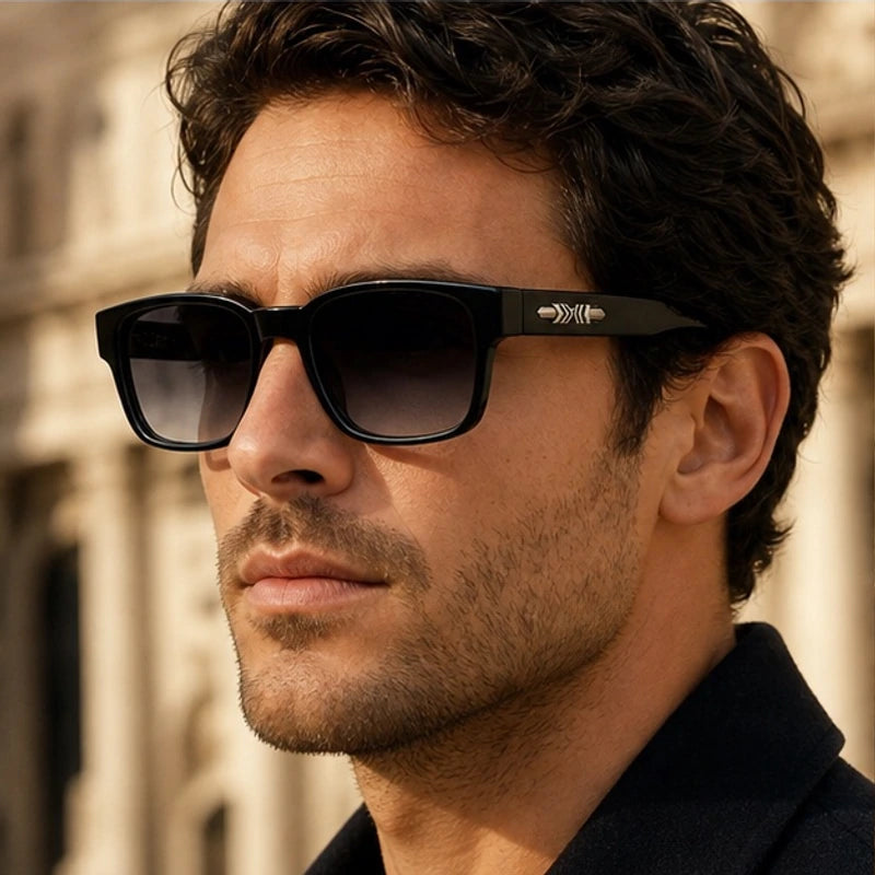 Caspian Polarized Shades - Classic Black - polarized sunglasses - Brondals - Image 3