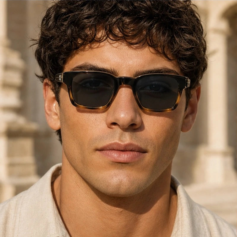 Caspian Polarized Shades - Burnt Black - polarized sunglasses - Brondals - Image 3