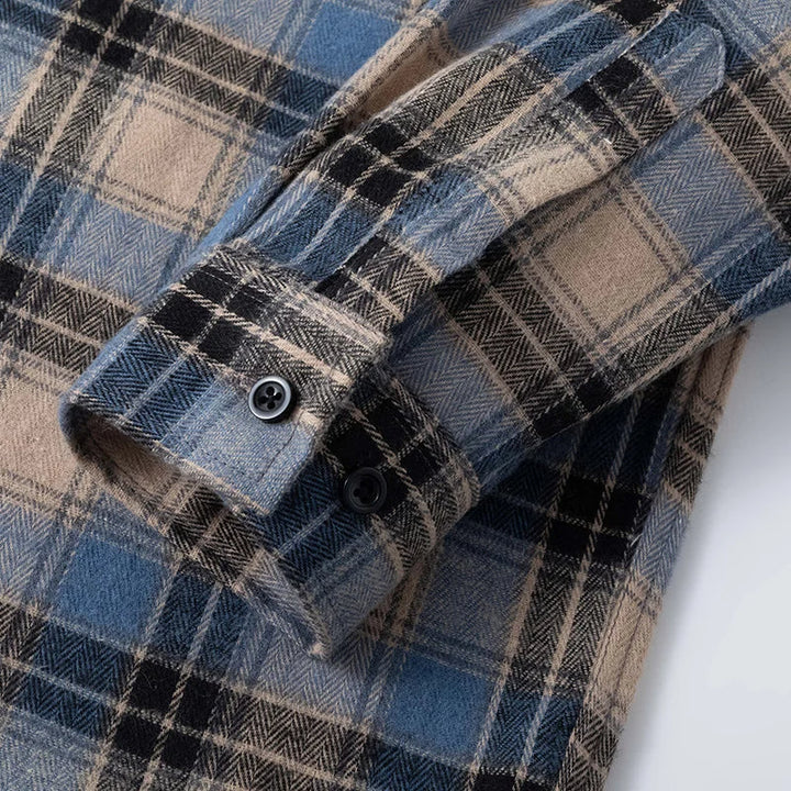 Plaid Pioneer Flannel Shirt