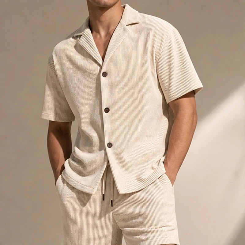 Clifford Corduroy Vacation Set - Beige - outfit set - Brondals - Image 2