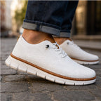 Colby Everyday Sneaker - White - knit upper - Brondals - Image 4