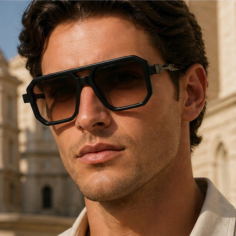 Corsica Statement Shades - Leopard Black - leopard print - Brondals - Image 3