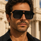 Corsica Statement Shades - Black Gold - leopard print - Brondals - Image 3