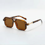 Corsica Statement Shades - Leopard Brown - Sunglasses - Brondals - Image 1