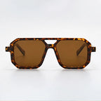 Corsica Statement Shades - Leopard Brown - sunglasses - Brondals - Image 2