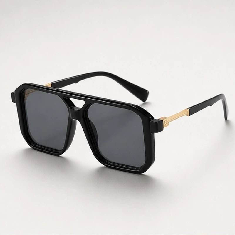 Corsica Statement Shades - Black Gold - Sunglasses - Brondals - Image 1