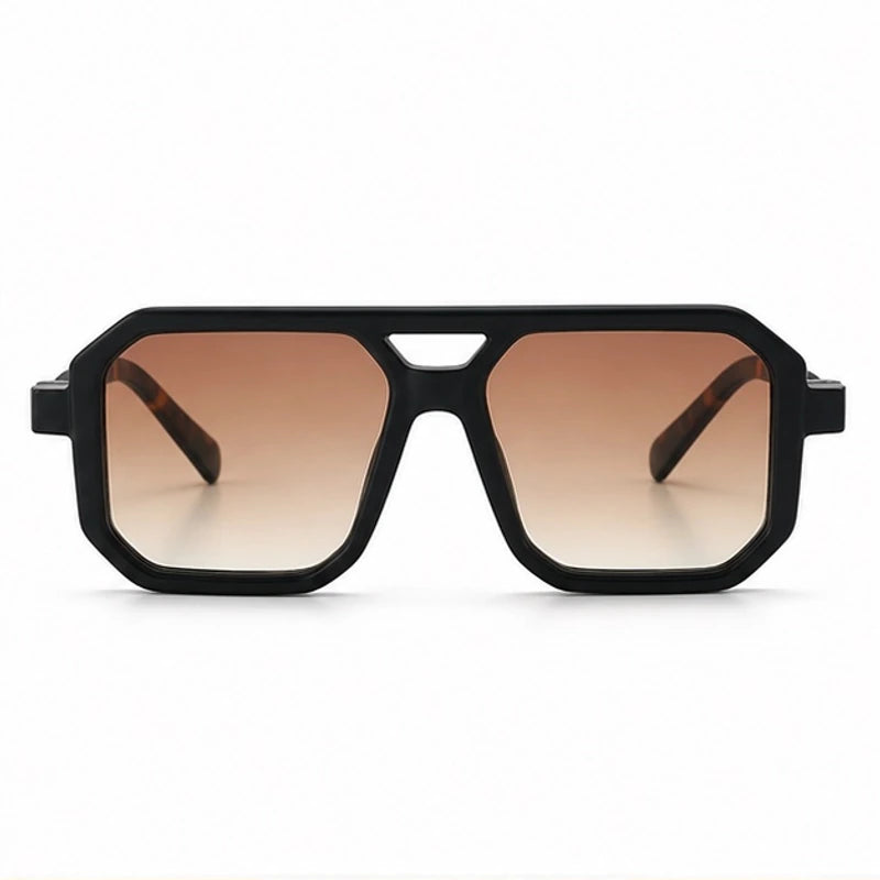 Corsica Statement Shades - Leopard Black - sunglasses - Brondals - Image 2