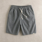Crawford Drawstring Shorts - Gray - Shorts - Brondals - Image 1