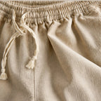 Crawford Drawstring Shorts - Beige - men's shorts - Brondals - Image 2