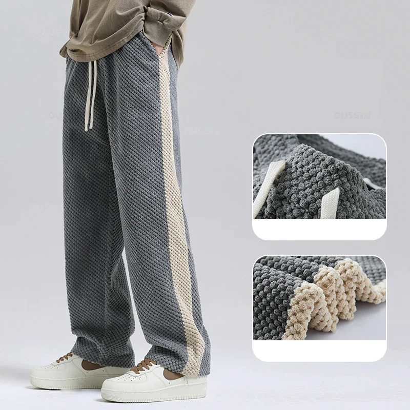 Pantalones Jogger Hendry de pana con textura de gofre