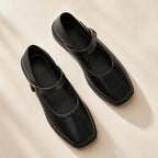 Desiree Leather Mary Janes - Black - Shoes - Brondals - Image 1