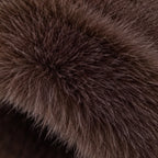 Dorina Women's Fur Brim Hat - Brown - Women's Accessories > Hats > Faux Fur Hats - Brondals - Image 4