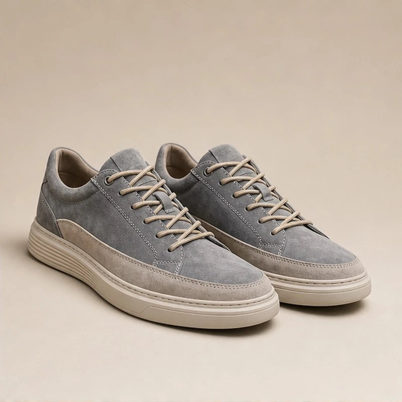 Dudley Soft Suede Sneakers - Gray - men's sneakers - Brondals - Image 2