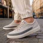 Dudley Soft Suede Sneakers - Beige - low top sneakers - Brondals - Image 4