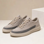 Dudley Soft Suede Sneakers - Beige - men's sneakers - Brondals - Image 2
