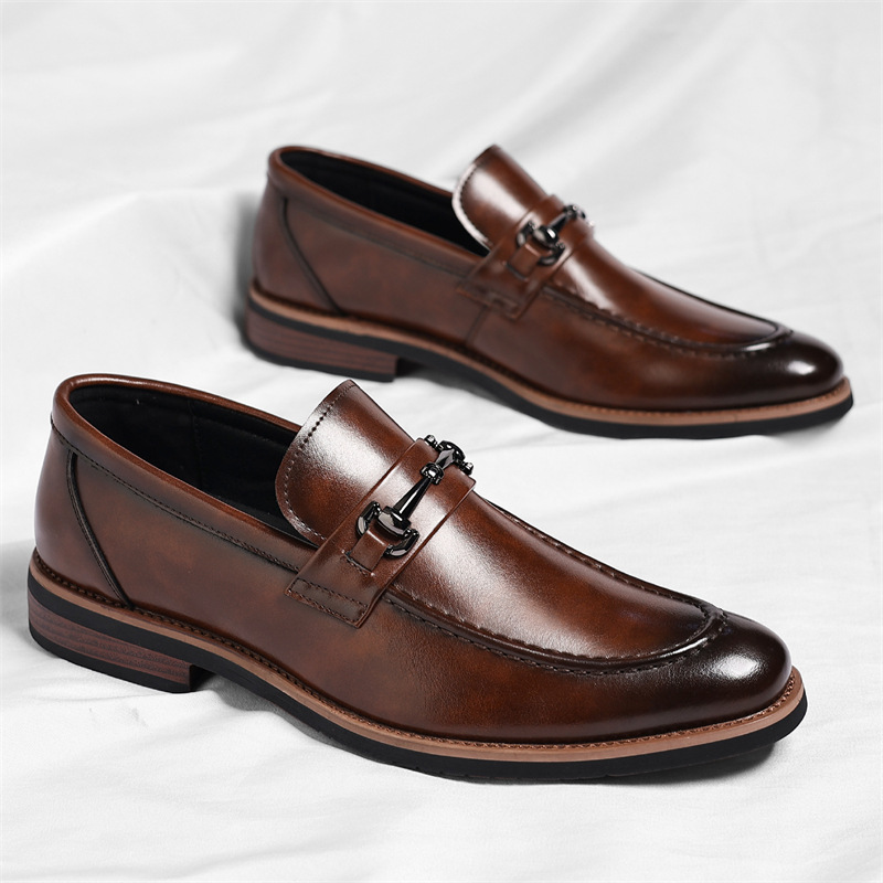 Marcello Italian Leather Loafers - mens loafers - Brondals - Image 2