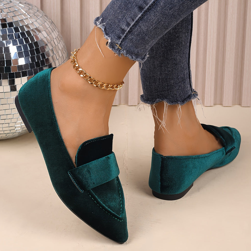 Mocasín de terciopelo veneciano