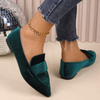 Mocasín de terciopelo veneciano