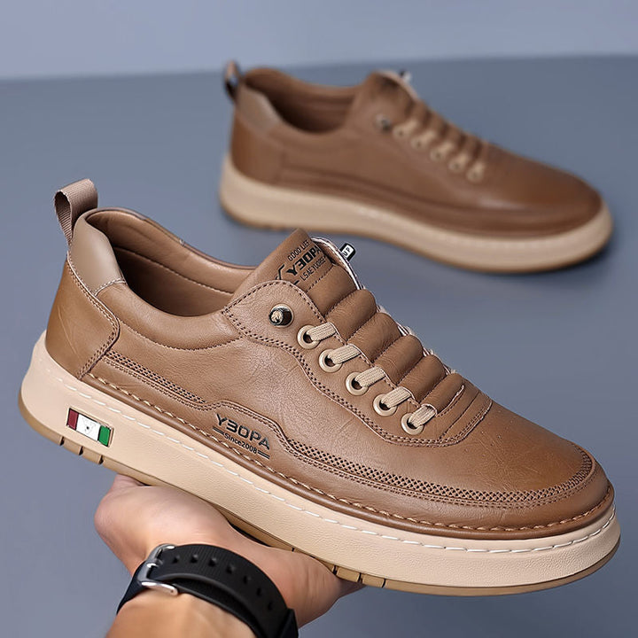 Marconte Genuine Leather Sneakers - italian leather - Brondals - Image 4