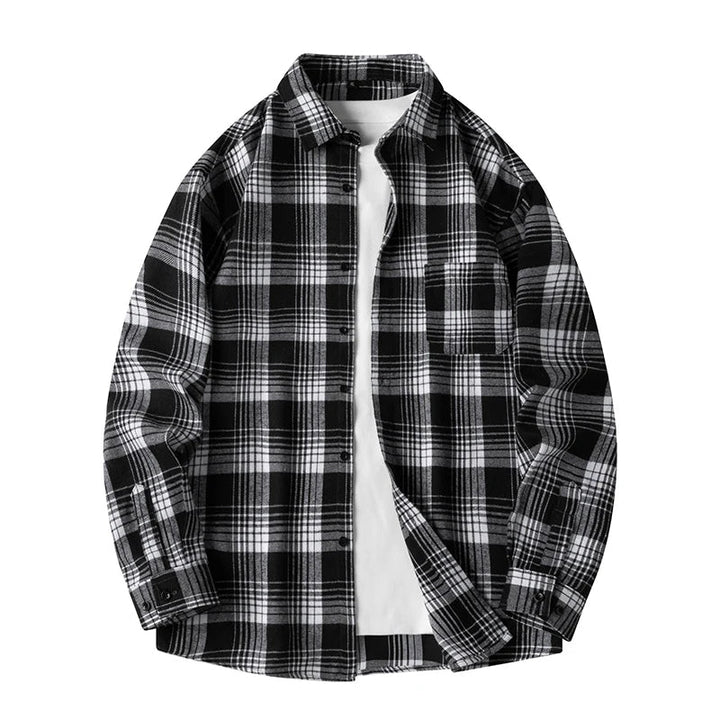 Plaid Pioneer Flannel Shirt