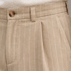 Elwood Men's Pinstripe Pants - Khaki - Product Type: Pants - Brondals - Image 4