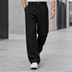 Elwood Men's Pinstripe Pants - Black - Catalog Group: Clothing - Brondals - Image 2
