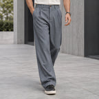 Elwood Men's Pinstripe Pants - Gray - Catalog Group: Clothing - Brondals - Image 2