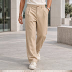 Elwood Men's Pinstripe Pants - Khaki - Catalog Group: Clothing - Brondals - Image 2