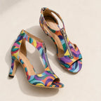 Emeline T-Strap Heels - Retro - Shoes - Brondals - Image 1