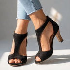 Emeline T-Strap Heels - Black - t-strap heels - Brondals - Image 3