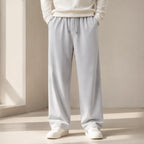 Emory Relaxed Pants - Light Gray - Men's Clothing > Pants > Wide-Leg Pants - Brondals - Image 1