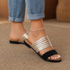 Esme Orthopedic Open Toe Sandals - Black - orthopedic sandals - Brondals - Image 3