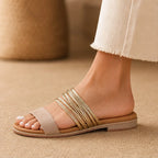 Esme Orthopedic Open Toe Sandals - Khaki - orthopedic sandals - Brondals - Image 3