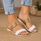 Esme Orthopedic Open Toe Sandals - White - open toe - Brondals - Image 4