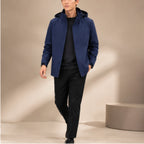 Fabian Hooded Jacket - Dark Blue - Catalog Group: Clothing - Brondals - Image 2